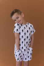 Bowie (ribbed) - Pocket Short Set