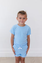 (SOLID, ribbed) Neverland - Pocket Short Set