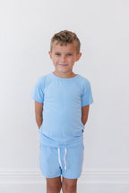 (SOLID, ribbed) Neverland - Pocket Short Set